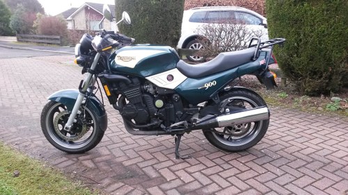 1994 Triumph Trident 900 Green/Ivory For Sale