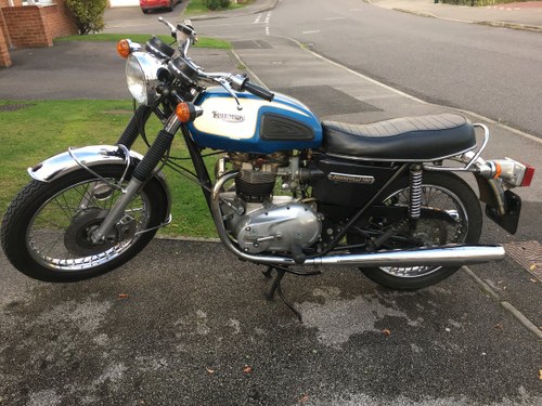 1976 Triumph T140 750 16000 miles from new unrestored For Sale