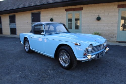 1966 TRIUMPH TR4A IRS (BEST AVAILABLE) – £34,950 For Sale