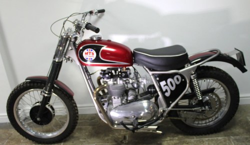1960 Tribsa 500 cc Road Legal Flat Tracker Outstanding Bike VERKAUFT