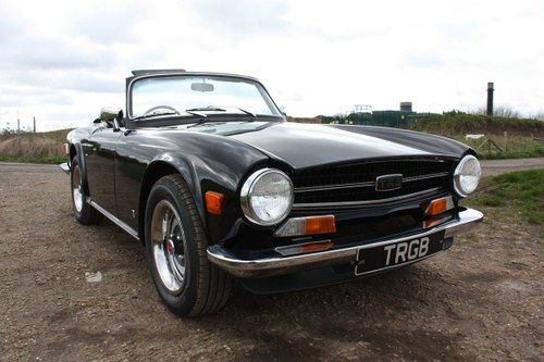 TR6 1973 ORIGINAL UK FUEL INJECTED CAR WITH OVERDRIVE SOLD