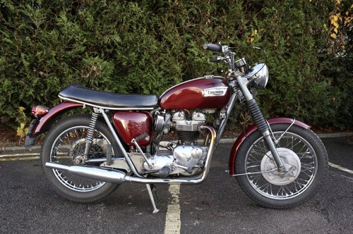 Matching Number 1969 Triumph T120 Bonneville 650cc In vendita