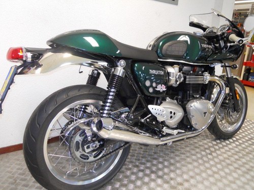 2017 triumph thruxton 1200 ABS ace cafe racer VERKAUFT