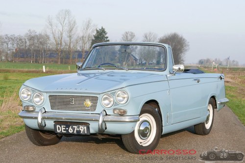 1967 Triumph Vitesse Convertible in good, original condition For Sale