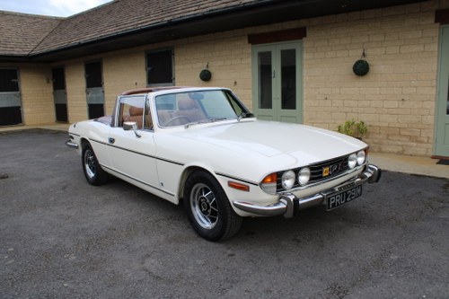 1974 TRIUMPH STAG MANUAL BEST AVAILABLE In vendita