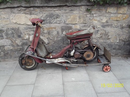 1963 Triumph Tina Scooter Barn Find Project SOLD