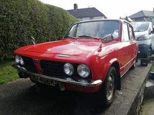 1972 Triumph Dolomite 1850 with overdrive. SOLD