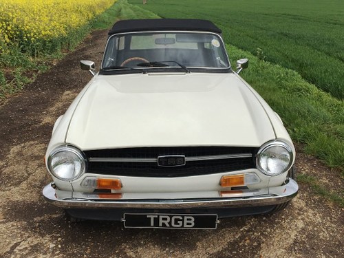 1972 TR6 1973 GENUINE UK 150BHP CAR WITH OVERDRIVE SOLD