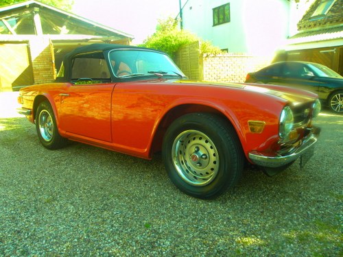1973 TRIUMPH TR6. Overdrive. Totally restored. For Sale