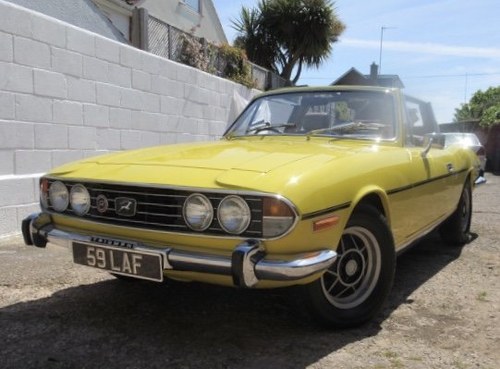 1974 Triumph Stag 3.0 V8 Manual Overdrive SOLD