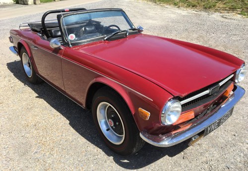 1973 Fast Road Triumph TR6 RUST FREE Import  For Sale