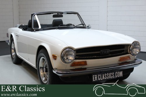 Triumph TR6 Cabriolet 1973 Old English White For Sale