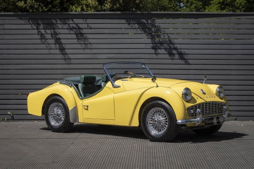 1960 Triumph TR3A Roadster (Rally Specification) Restored SOLD