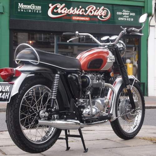 1969 Triumph T120R  RESERVED FOR PAUL. SOLD