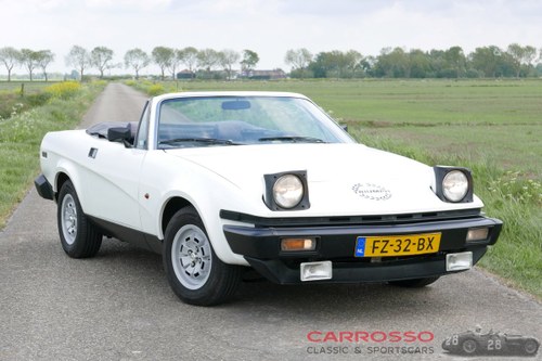 1980 Triumph TR7 2.0 Roadster Unique and in very good condition For Sale