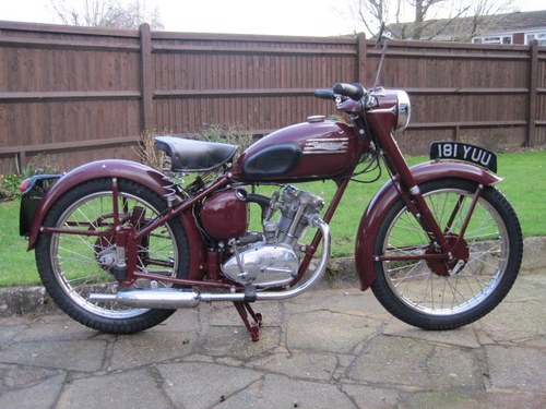 1954 Triumph Terrier 150cc  Matching Numbers SOLD