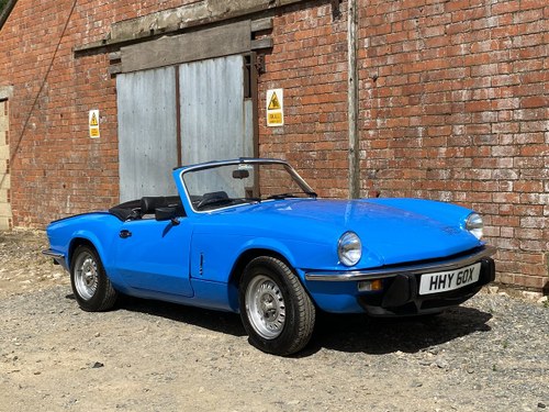 1981 Triumph Spitfire 1500. Only 62,000 miles. SOLD