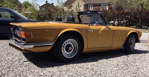 1971 Triumph TR6 150bhp CP injection SOLD