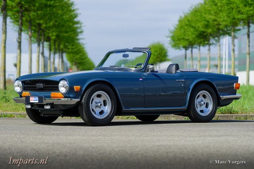 Excellkent Triumph TR6 from 1968 (LHD) In vendita