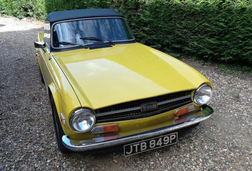 1975 Triumph TR6 Right Hand Drive with overdrive For Sale