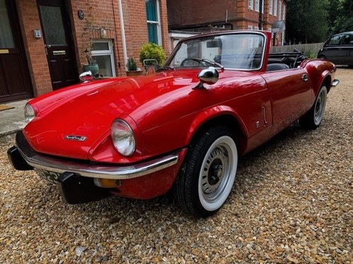 1972 Triumph Spitfire Mk IV with Overdrive SOLD