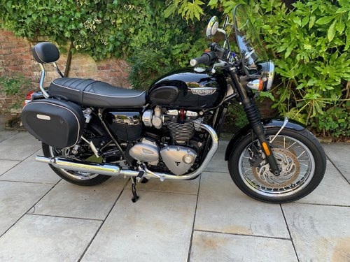 2017 Triumph Bonneville T120 Exceptional Condition, With Extras SOLD