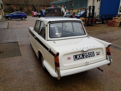 1964 Triumph Herald 12/50 Saloon for auction 16th -17th July For Sale by Auction