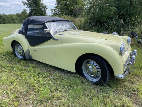 1959 Triumph TR3A with overdrive. 45k mls. For Sale