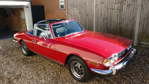 1974 Triumph Stag Manual with O/D SOLD