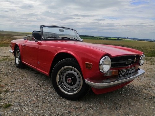 1973 Triumph TR6 UK CR Series VERKAUFT