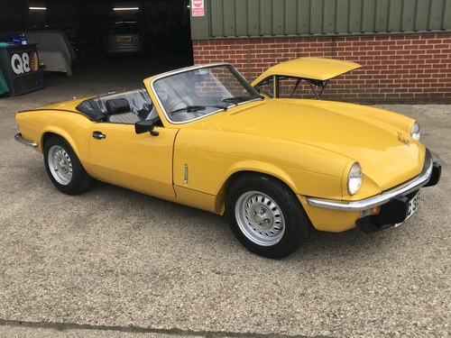 1981 TRIUMPH SPITFIRE 1500 ONLY 39,000 MILES For Sale