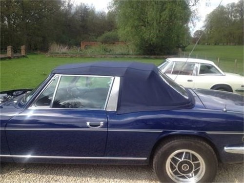 1974 Triumph Stag Sapphire blue Stunning. For Sale