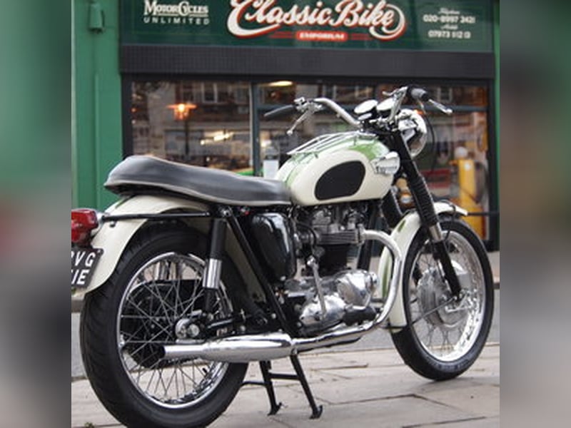 Triumph TR6 650cc Twin, Clean Tidy Bike, RESERVED FOR JON.