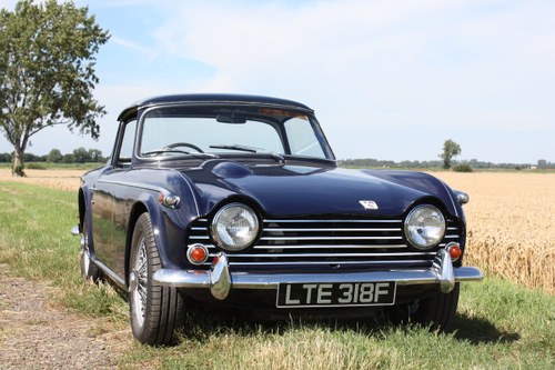 TR5 1968 MATCHING NUMBERS CAR WITH OVERDRIVE SOLD