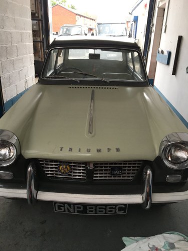 1965 Triumph herald - useable classic SOLD