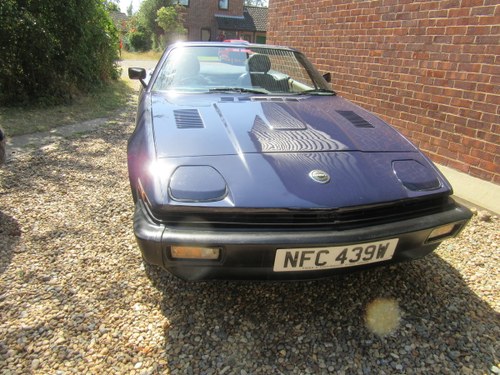 1981 Solihull built Triumph TR7 convertible SOLD