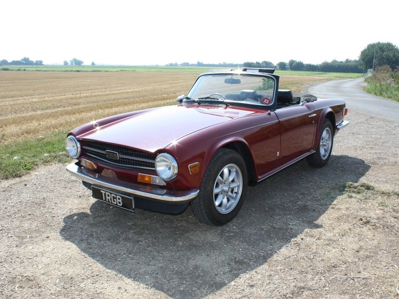 TR6 1973 ORIGINAL UK FUEL INJECTED CAR WITH OVERDRIVE