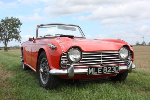1966 TRIUMPH TR4A FOR SALE VENDIDO