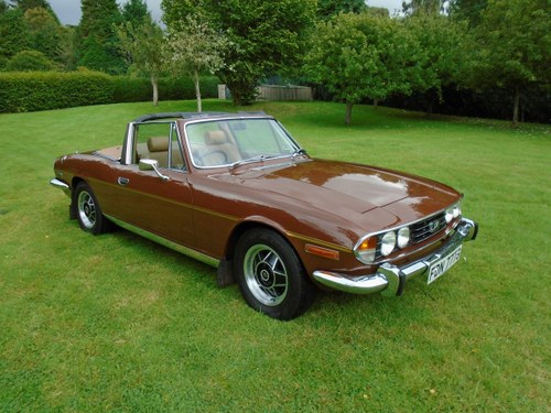 1978 Triumph Stag with Overdrive SOLD