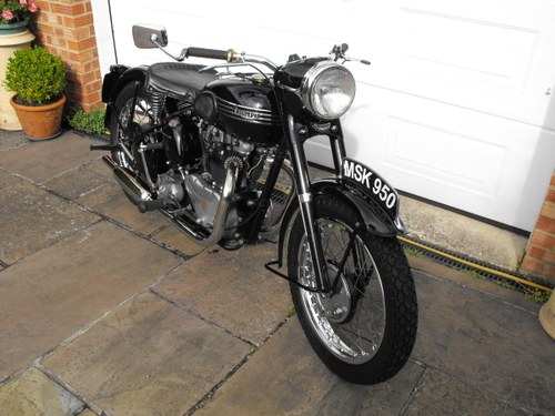 1955 Triumph Thunderbird 650 Sold awaiting collection SOLD