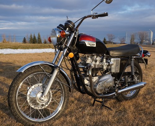 1972 Rescued Triumph T120 V, # matching with Title For Sale