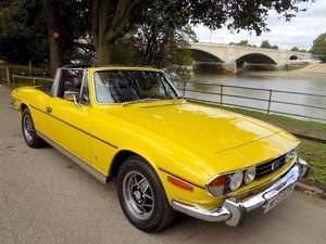 1973 TRIUMPH STAG - MANUAL WITH OVERDRIVE SOLD