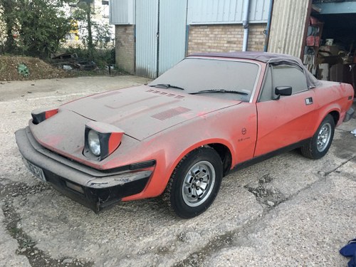 1980 TR7 / TR8 conversion Convertible Barn Find SOLD