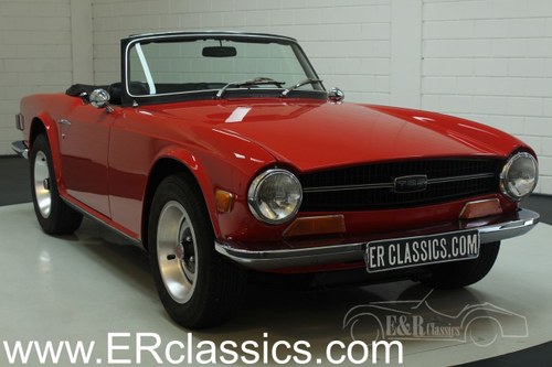 Triumph TR6 1970 new Signal Red paint For Sale