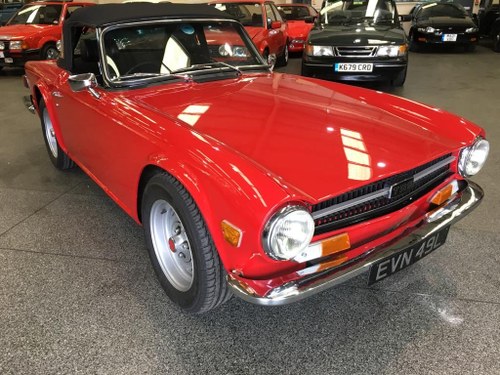 **OCTOBER ENTRY** 1972 Triumph TR6 For Sale by Auction