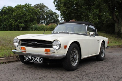 Triumph TR6 1972 - To be auctioned 30-10-20 For Sale by Auction