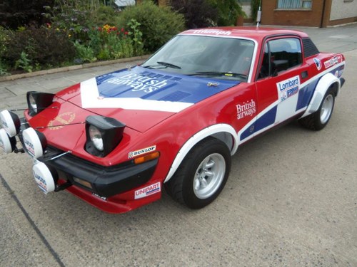 **OCTOBER ENTRY** 1979 Triumph TR7 For Sale by Auction