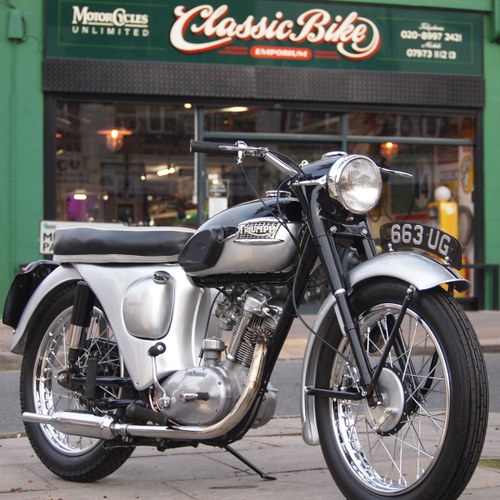 1960 Triumph T20 Tiger Cub Matching Numbers, Top Condition. For Sale