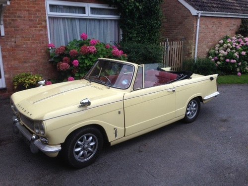 1968 Triumph Vitesse Convertible 2.6 Injection SOLD