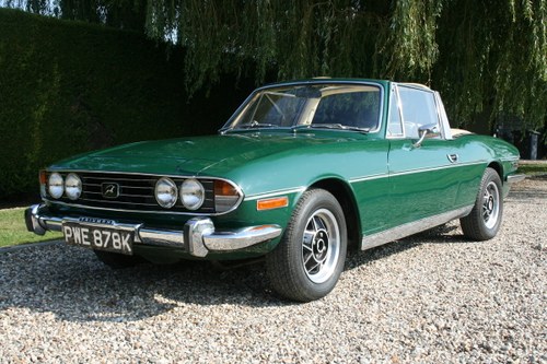 1972 Triumph Stag 3.0 V8 Manual . excellent History  For Sale